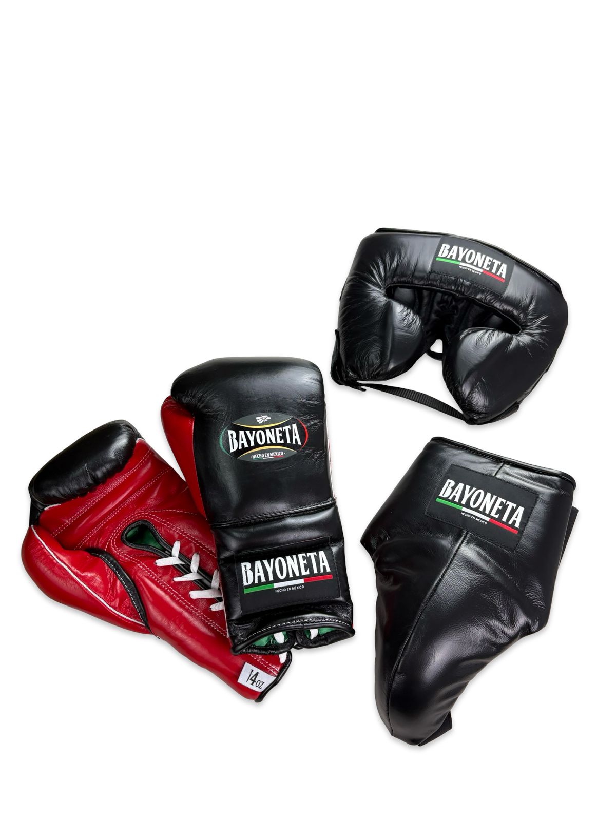 Full Sparring Set - Black/ Red