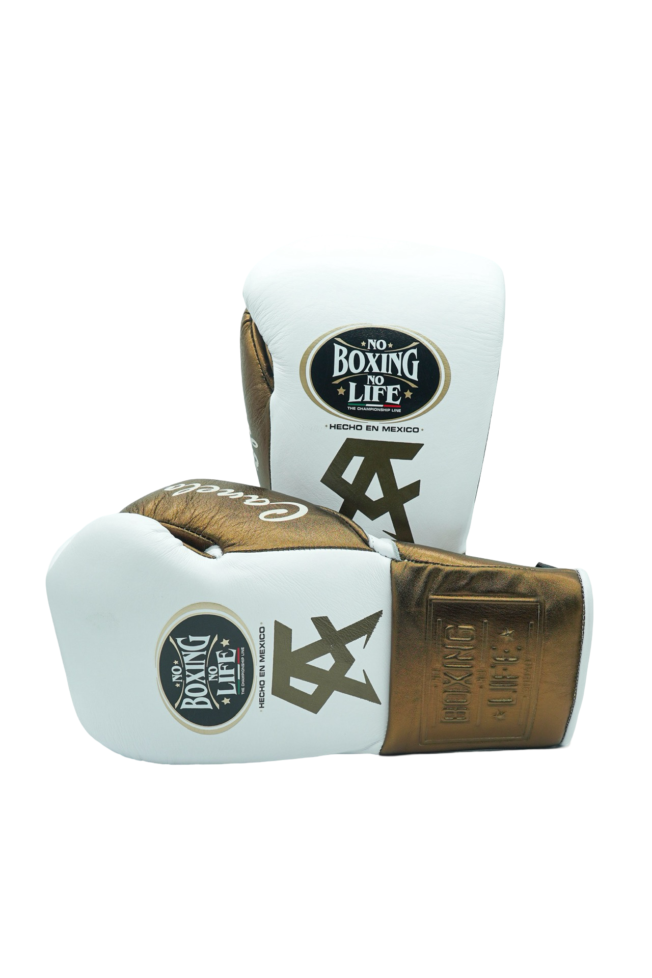 "No Boxing No Life" - Edición Canelo - Blanco/Marrón metalizado