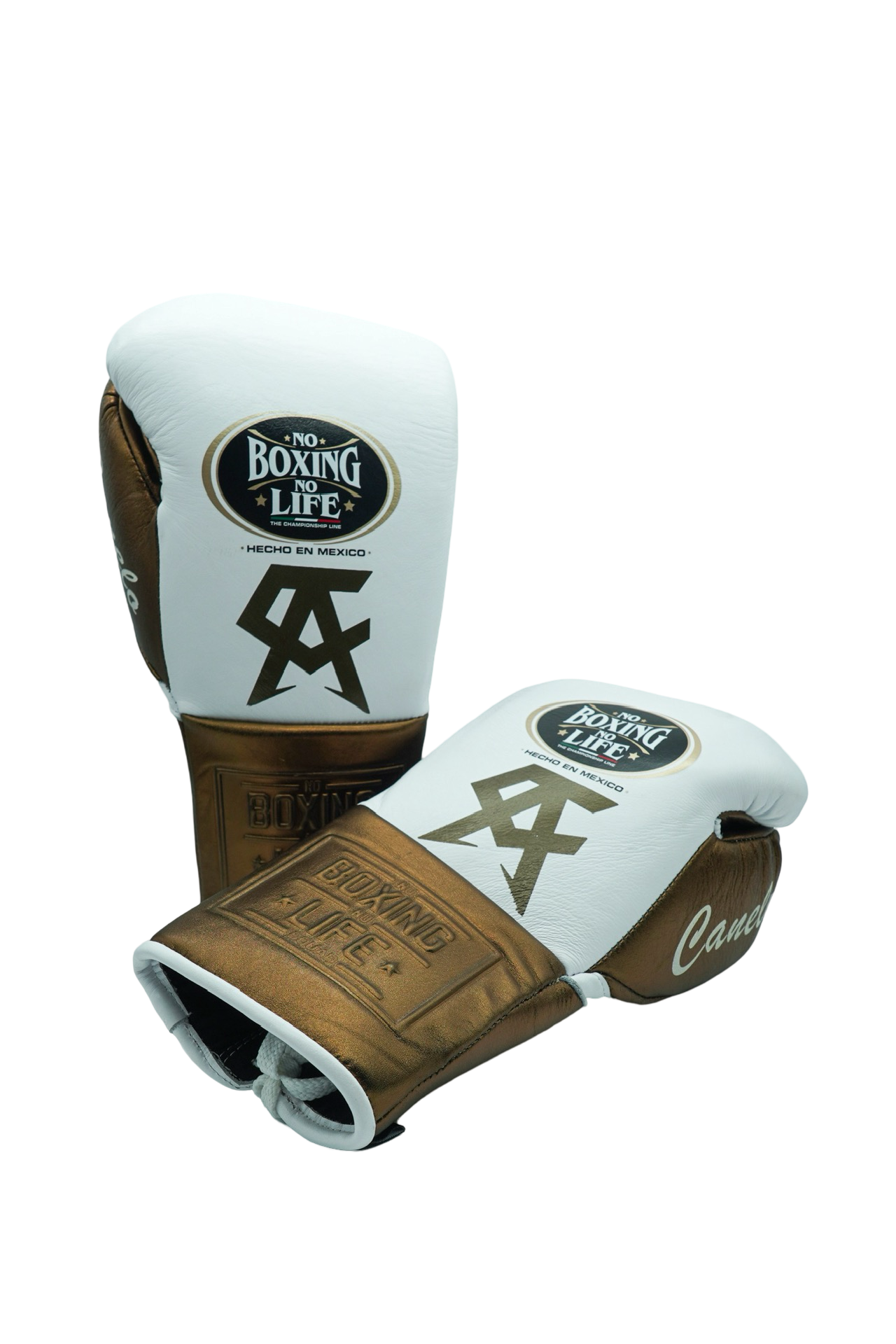 "No Boxing No Life" - Edición Canelo - Blanco/Marrón metalizado