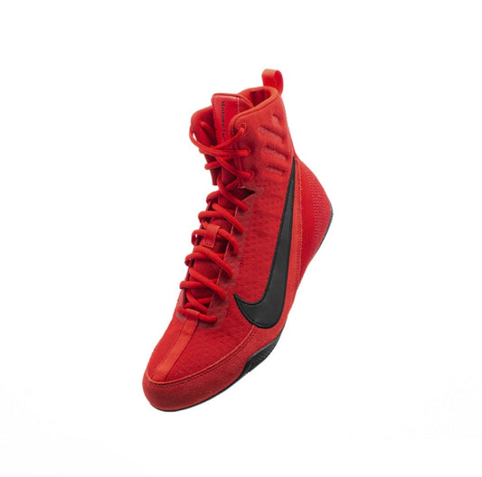 Zapatillas de boxeo Nike Machomai 3 (Rojo/Negro)