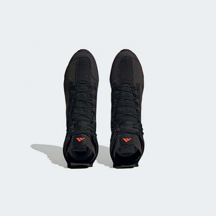 Zapatillas de boxeo Adidas Speedex 23 Edición limitada (negro/naranja)