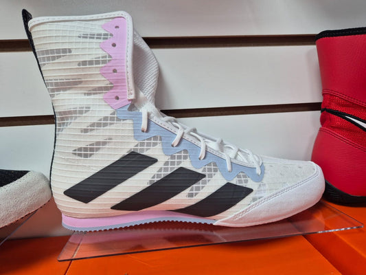 Zapatillas Adidas Hog 4 Edición limitada blanco/rosa/azul