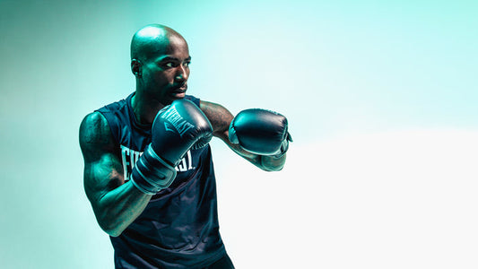 Guantes de Box Powerlock2 Dorado Everlast