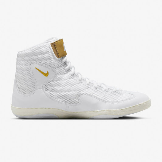 Zapatillas de lucha-Lucha Nike Inflict 3 Blanco-Oro