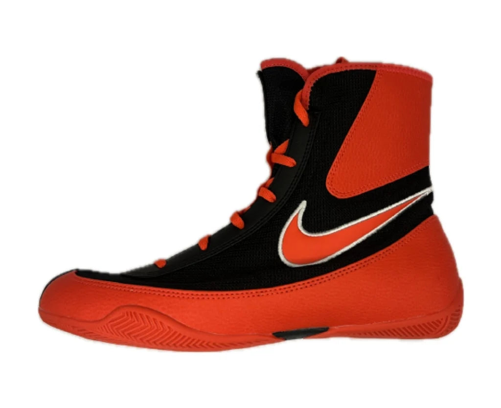 Zapatillas de boxeo Nike Machomai V2 (rojo/negro)