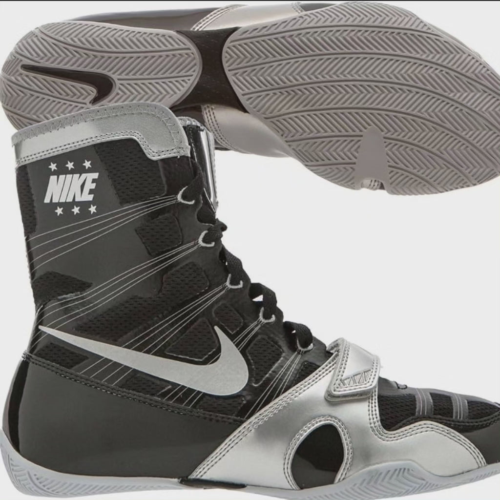 Nike Hyperko Zapatillas de boxeo Edición Especial Negro / Plata