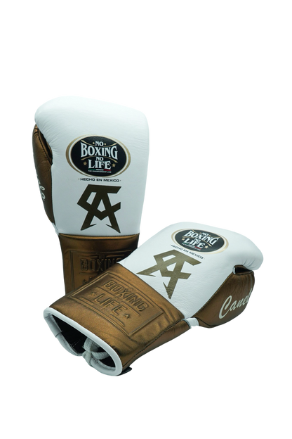 "No Boxing No Life" - Edición Canelo - Blanco/Marrón metalizado