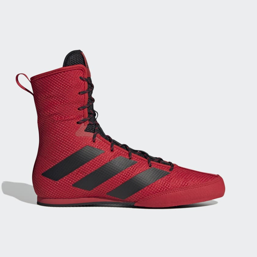 Zapatos de boxeo adidas box hog 3 - rojo