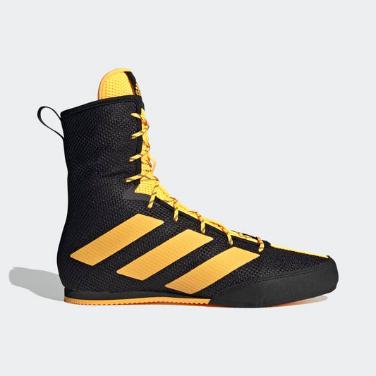 Zapatos de boxeo adidas box hog 3 - negro/oro