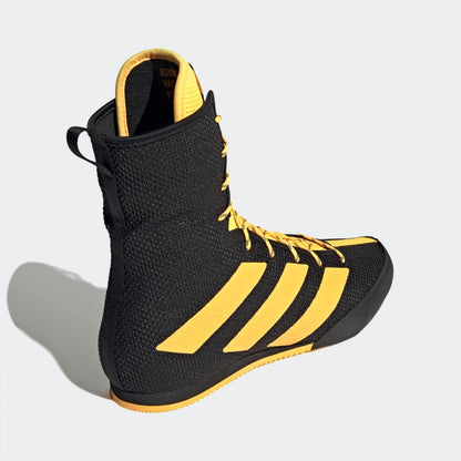 Zapatos de boxeo adidas box hog 3 - negro/oro