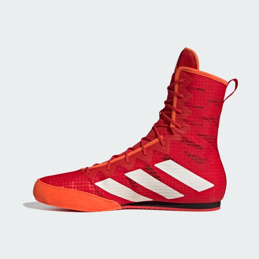 Zapatos de boxeo adidas box hog 4 - rojo