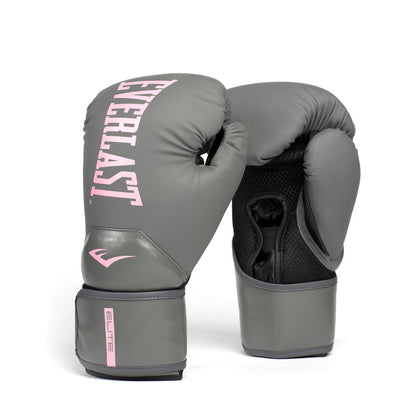 Guantes de Box Elite 2 Gris Rosa Everlast