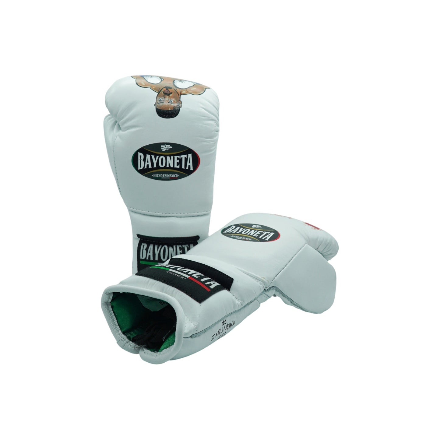 "Cartoon Creed" Hand Painted - White