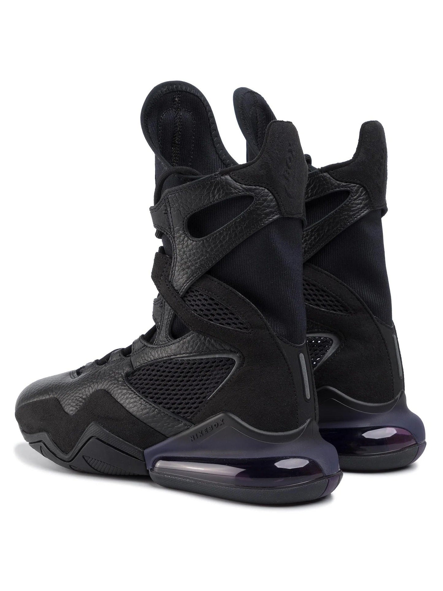 Zapatillas de boxeo nike air max box - negro/morado