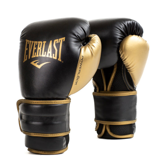 Guantes de Box Powerlock2 Dorado Everlast