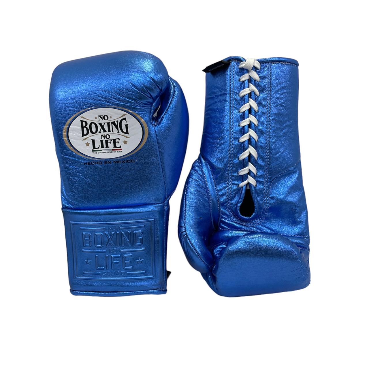 "No Boxing No Life" - Azul metalizado