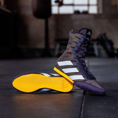 Zapatos de boxeo Adidas Box Hog 4 - Purple